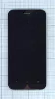 Модуль для Asus ZenFone Go (ZB500KL) с рамкой, черный