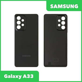 Задняя крышка для Samsung Galaxy A33 SM-A336 (черный)