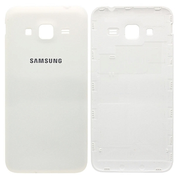 Задняя крышка Samsung J120F, DS (J1 2016) белая