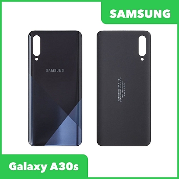 Задняя крышка корпуса для Samsung Galaxy A30s (A307F), черный