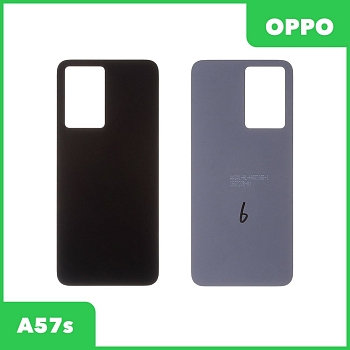 Задняя крышка для Oppo A57s (черный)