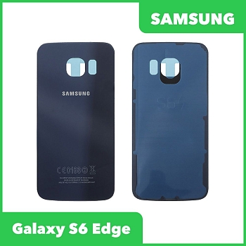 Задняя крышка корпуса для Samsung Galaxy S6 Edge (G925F), синяя