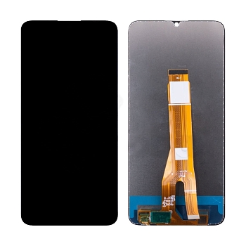 Дисплей (экран в сборе) для телефона Huawei Honor X7a (черный) (100% LCD)