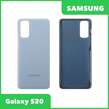 Задняя крышка для Samsung Galaxy S20 SM-G980 (голубой)