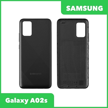 Задняя крышка для Samsung Galaxy A02s SM-A025 (черный)