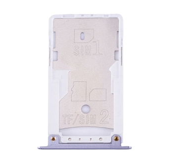Держатель (лоток) SIM-карты для Xiaomi Redmi Note 4, серый