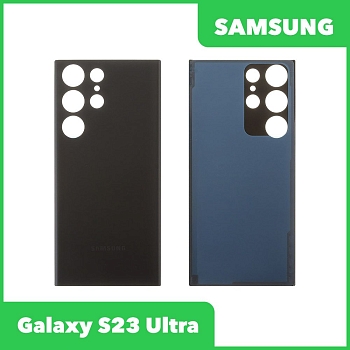 Задняя крышка для Samsung Galaxy S23 Ultra SM-S918 (черный)