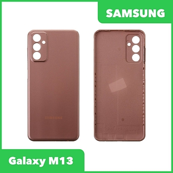 Задняя крышка для Samsung M135 Galaxy M13 (оранжевый)