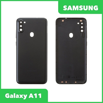 Задняя крышка для Samsung Galaxy A11 SM-A115 (черный)