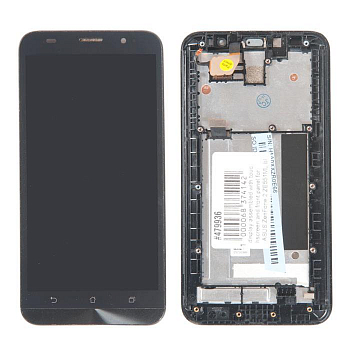 Модуль для Asus ZenFone 2 (ZE551ML) и передней панелью, черный (5.5")