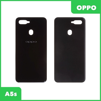 Задняя крышка для Oppo A5s (черный)