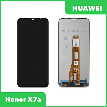 LCD дисплей для Huawei Honor X7a в сборе с тачскрином (черный)