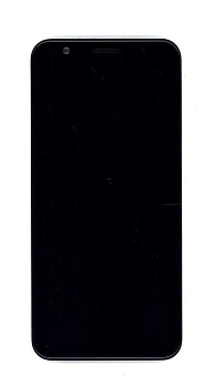 Модуль (матрица + тачскрин) для Asus ZenFone Max M1 ZB555KL, черный, с рамкой