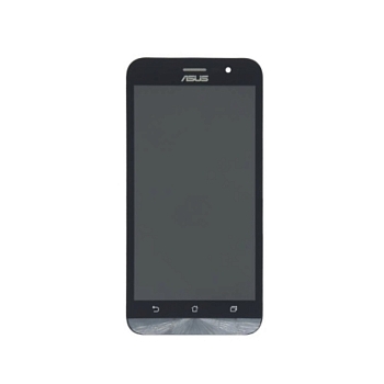 Дисплей Asus Zenfone Go (ZB500KG) в рамке (черный)