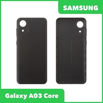 Задняя крышка для Samsung Galaxy A03 Core SM-A032 (черный)