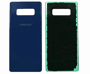 Задняя крышка Samsung N950F, DS (Note 8) синяя