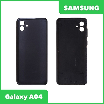 Задняя крышка для Samsung Galaxy A04 SM-A045 (черный)