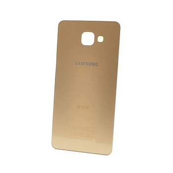 Задняя крышка Samsung A710F (A7 2016) золотая