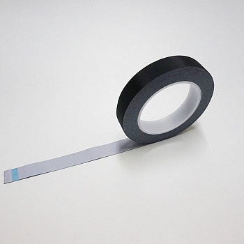 Электротеxническая изоляционная ацетатная лента (тканевый скотч), 10мм, черный