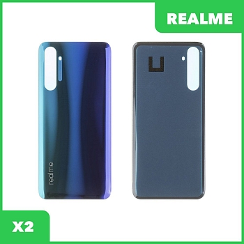 Задняя крышка для Realme X2 (RMX1993) (синий)
