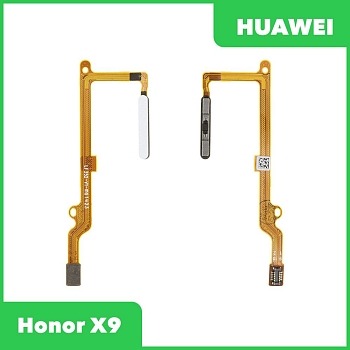 Сканер отпечатка пальца Huawei Honor X9 (ANY-LX1) (кнопка включения) (серебристый)