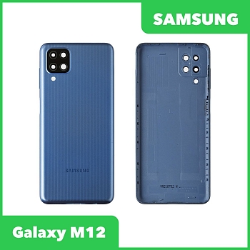 Задняя крышка для Samsung Galaxy M12 SM-M127, синий