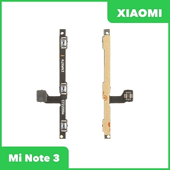 Шлейф кнопок громкости и кнопки включения Xiaomi Mi Note 3 (MCE8)